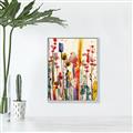 Picture of Eclectic Floral Canvas III _GroupedProduct_Rectangle_Portrait_Canvas_Framed_