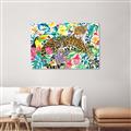Picture of Vibrant Fusion Jaguar _GroupedProduct_Rectangle_Landscape_Unframed_Print_Only_