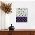 Picture of Blue Patterned Floral Perfection  _GroupedProduct_Rectangle_Portrait_Unframed_Print_Only_