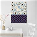Picture of Blue Patterned Floral Perfection  _GroupedProduct_Rectangle_Portrait_Unframed_Print_Only_