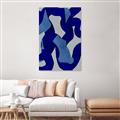 Picture of Constellation of Blue Strokes _GroupedProduct_Rectangle_Portrait_Unframed_Print_Only_