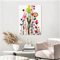 Picture of Eclectic Floral Canvas I _GroupedProduct_Rectangle_Portrait_Unframed_Print_Only_