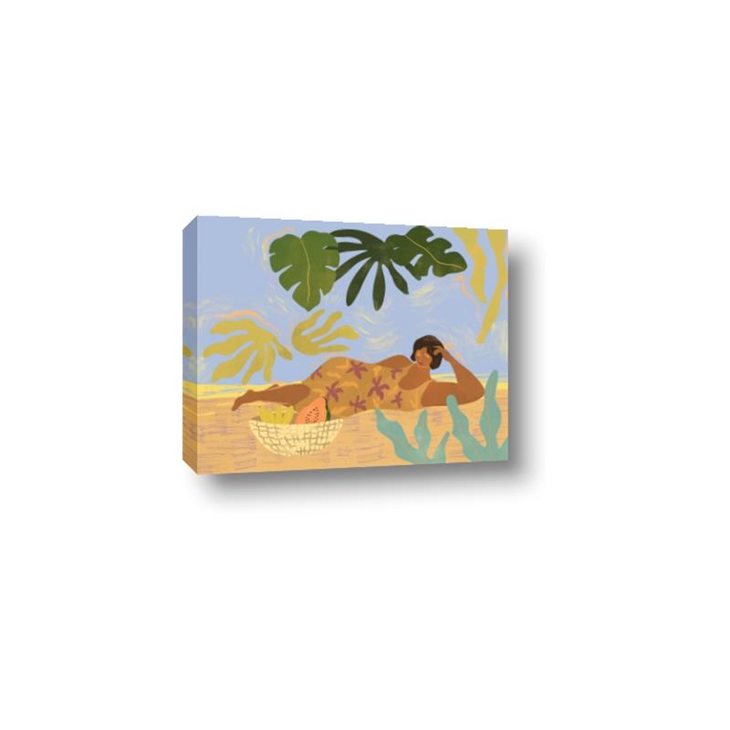 Picture of Lazyday Lady _GroupedProduct_Rectangle_Landscape_Canvas_