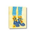 Picture of Sunflower Walk in Blue Shoes _GroupedProduct_Rectangle_Portrait_Canvas_