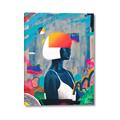 Picture of Luminous Blue Girl _GroupedProduct_Rectangle_Portrait_Canvas_