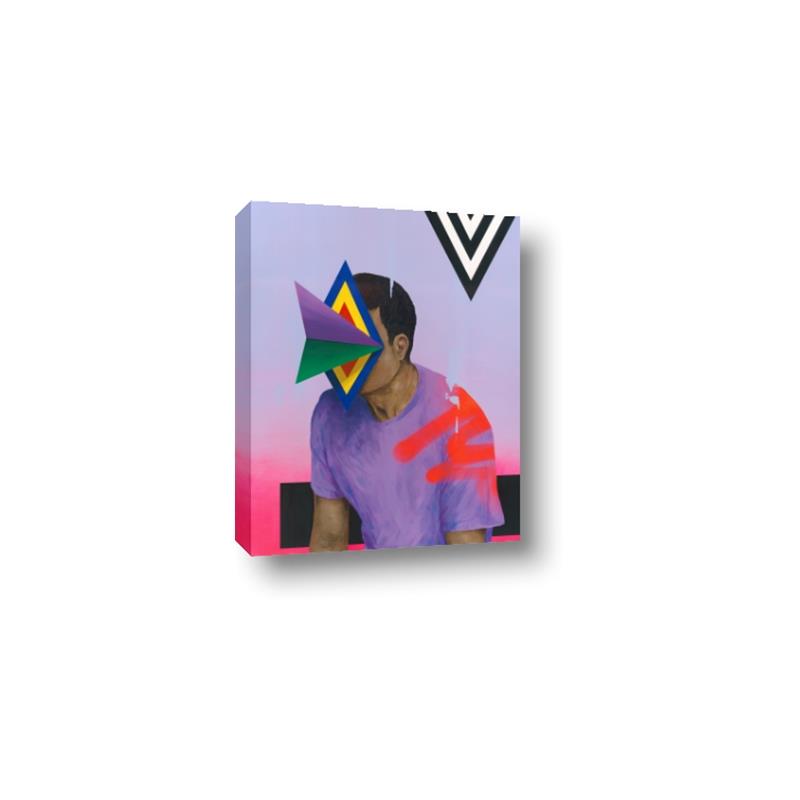 Picture of Manly Neon Expressions _GroupedProduct_Rectangle_Portrait_Canvas_