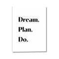 Picture of Dream Plan Do _GroupedProduct_Rectangle_Portrait_Canvas_