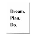 Picture of Dream Plan Do _GroupedProduct_Rectangle_Portrait_Canvas_