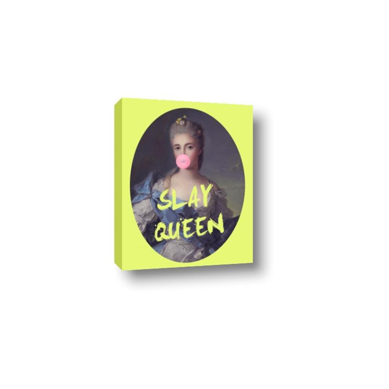 Picture of Slay Yellow Queen _GroupedProduct_Rectangle_Portrait_Canvas_