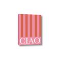 Picture of Ciao Stripes in Pink _GroupedProduct_Rectangle_Portrait_Canvas_