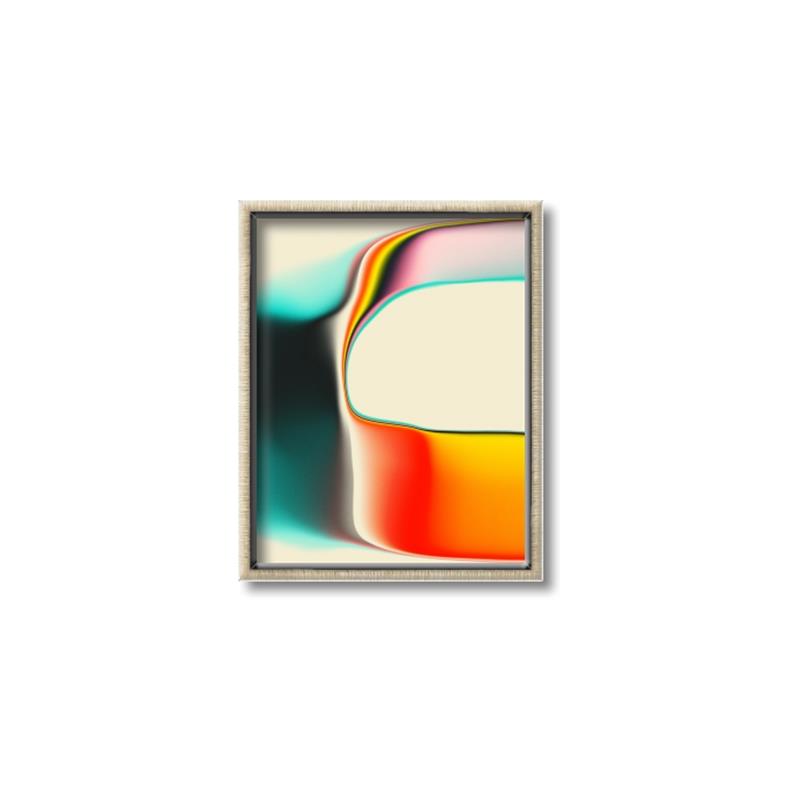 Picture of Vivid Interference _GroupedProduct_Rectangle_Portrait_Canvas_Framed_
