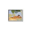 Picture of Lazyday Lady _GroupedProduct_Rectangle_Landscape_Canvas_Framed_