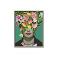 Picture of Floral Frida Everyday _GroupedProduct_Rectangle_Portrait_Canvas_Framed_