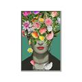 Picture of Floral Frida Everyday _GroupedProduct_Rectangle_Portrait_Canvas_Framed_