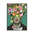 Picture of Floral Frida Everyday _GroupedProduct_Rectangle_Portrait_Canvas_Framed_