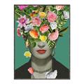Picture of Floral Frida Everyday _GroupedProduct_Rectangle_Portrait_Canvas_Framed_