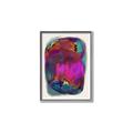 Picture of Neon Infusion Planet _GroupedProduct_Rectangle_Portrait_Canvas_Framed_