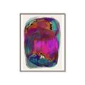 Picture of Neon Infusion Planet _GroupedProduct_Rectangle_Portrait_Canvas_Framed_