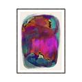 Picture of Neon Infusion Planet _GroupedProduct_Rectangle_Portrait_Canvas_Framed_