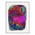Picture of Neon Infusion Planet _GroupedProduct_Rectangle_Portrait_Canvas_Framed_