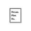 Picture of Dream Plan Do _GroupedProduct_Rectangle_Portrait_Canvas_Framed_
