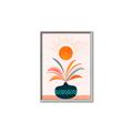 Picture of Petals and Solar Bloom _GroupedProduct_Rectangle_Portrait_Canvas_Framed_