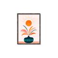 Picture of Petals and Solar Bloom _GroupedProduct_Rectangle_Portrait_Canvas_Framed_