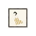 Picture of Lady in Squares _GroupedProduct_Square_Canvas_Framed_