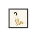 Picture of Lady in Squares _GroupedProduct_Square_Canvas_Framed_