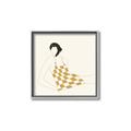 Picture of Lady in Squares _GroupedProduct_Square_Canvas_Framed_