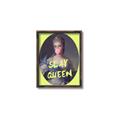 Picture of Slay Yellow Queen _GroupedProduct_Rectangle_Portrait_Canvas_Framed_