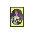 Picture of Slay Yellow Queen _GroupedProduct_Rectangle_Portrait_Canvas_Framed_