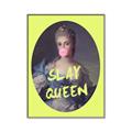 Picture of Slay Yellow Queen _GroupedProduct_Rectangle_Portrait_Canvas_Framed_