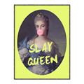 Picture of Slay Yellow Queen _GroupedProduct_Rectangle_Portrait_Canvas_Framed_