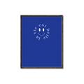 Picture of Blue Smile _GroupedProduct_Rectangle_Portrait_Canvas_Framed_