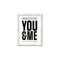 Picture of You and Me _GroupedProduct_Rectangle_Portrait_Framed_Matted_