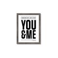 Picture of You and Me _GroupedProduct_Rectangle_Portrait_Framed_Matted_
