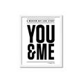 Picture of You and Me _GroupedProduct_Rectangle_Portrait_Framed_Matted_