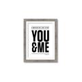 Picture of You and Me _GroupedProduct_Rectangle_Portrait_Framed_Matted_