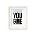 Picture of You and Me _GroupedProduct_Rectangle_Portrait_Framed_Matted_