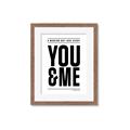 Picture of You and Me _GroupedProduct_Rectangle_Portrait_Framed_Matted_