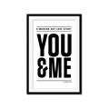 Picture of You and Me _GroupedProduct_Rectangle_Portrait_Framed_Matted_