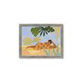 Picture of Lazyday Lady _GroupedProduct_Rectangle_Landscape_Framed_Matted_