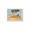 Picture of Lazyday Lady _GroupedProduct_Rectangle_Landscape_Framed_Matted_