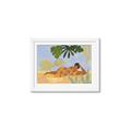 Picture of Lazyday Lady _GroupedProduct_Rectangle_Landscape_Framed_Matted_