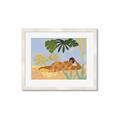 Picture of Lazyday Lady _GroupedProduct_Rectangle_Landscape_Framed_Matted_
