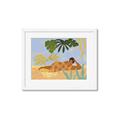 Picture of Lazyday Lady _GroupedProduct_Rectangle_Landscape_Framed_Matted_
