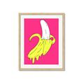 Picture of Yellow Banana _GroupedProduct_Rectangle_Portrait_Framed_Matted_