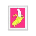 Picture of Yellow Banana _GroupedProduct_Rectangle_Portrait_Framed_Matted_