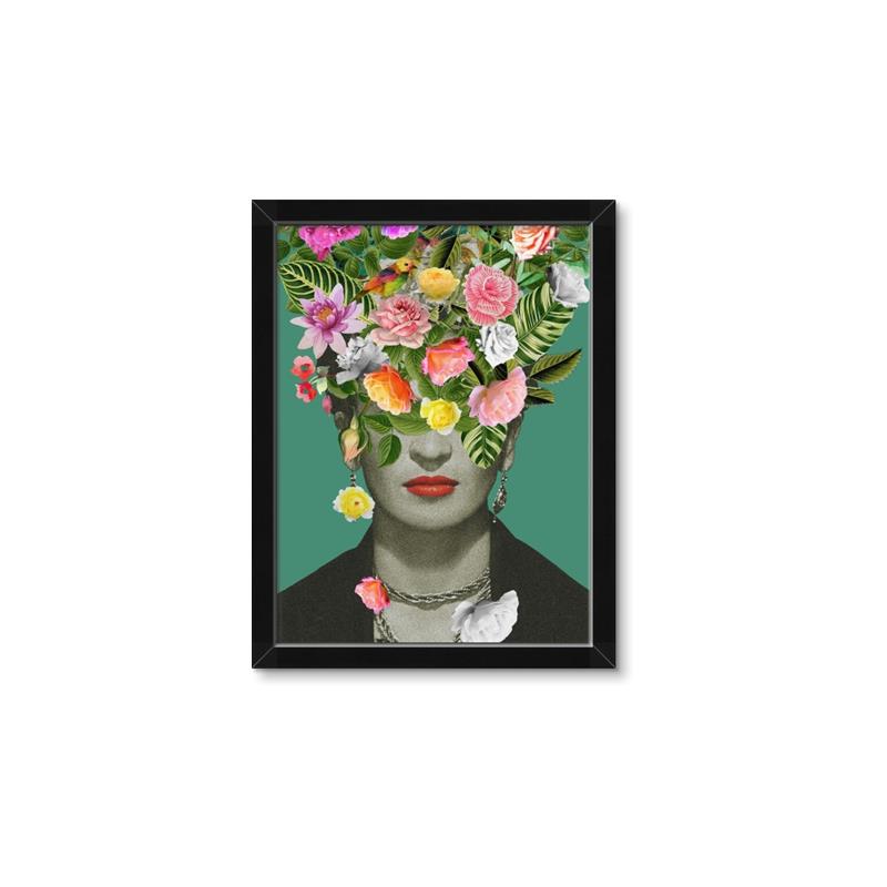 Picture of Floral Frida Everyday _GroupedProduct_Rectangle_Portrait_Framed_Matted_